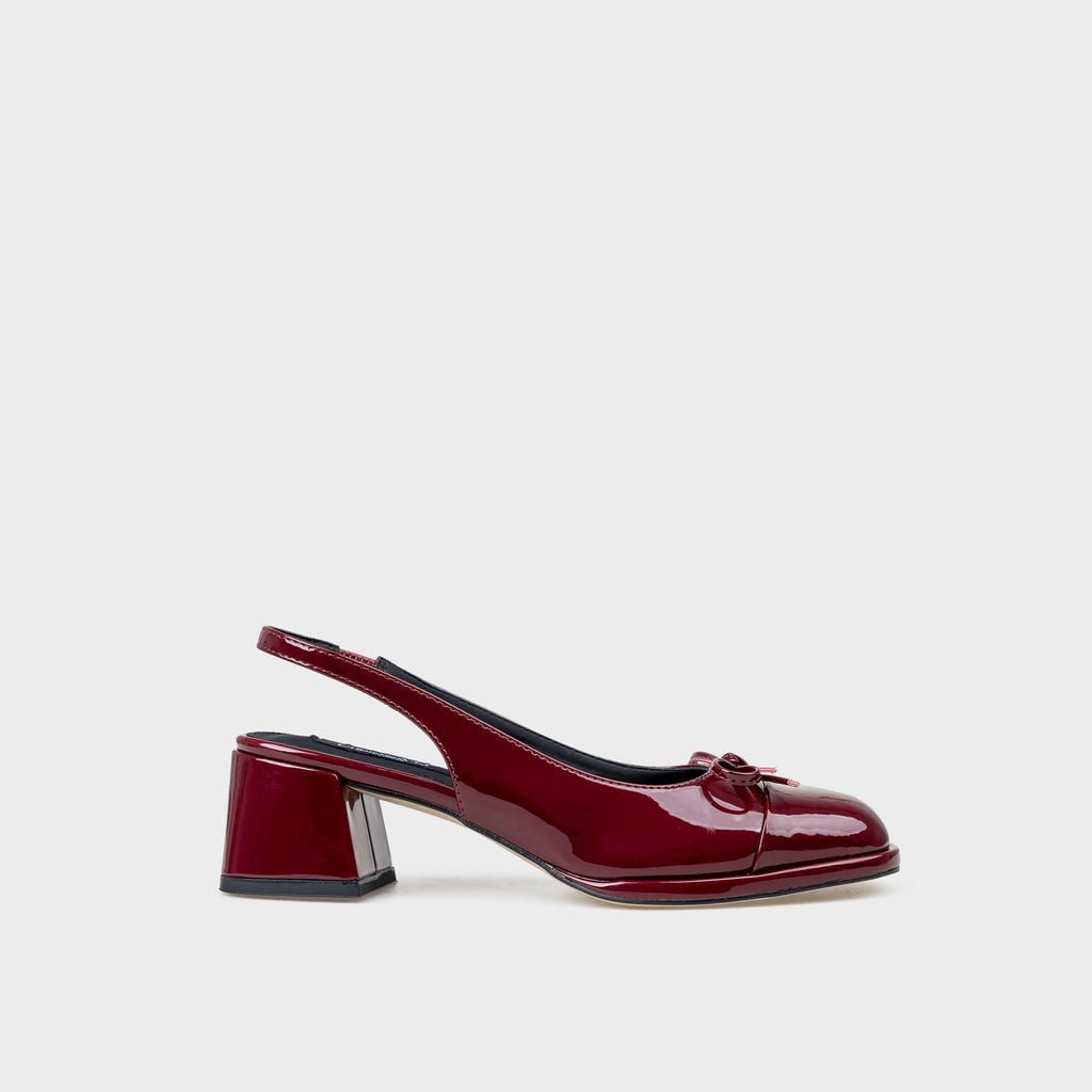 Giày Nữ Cao Gót Bít Mũi Vuông CHRISTINA-Q GBV176I