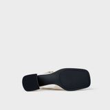 Giày nữ cao gót bít mũi vuông ChristinA-Q GBV158H