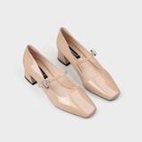 Giày Nữ Cao Gót Bít Mũi Vuông CHRISTINA-Q GBV164I