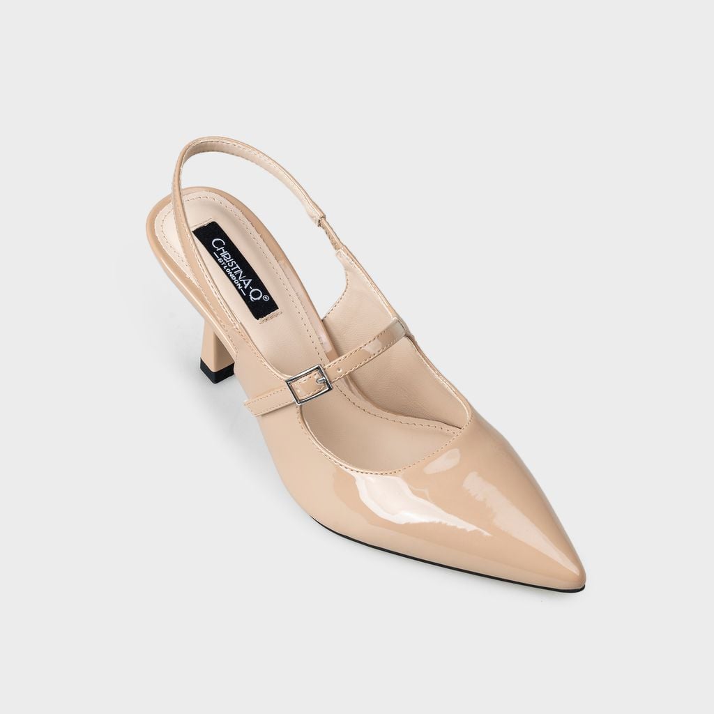 Giày Nữ Cao Gót Bít Mũi Nhọn CHRISTINA-Q GBN431H