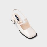 Giày nữ cao gót bít mũi vuông ChristinA-Q GBV158H