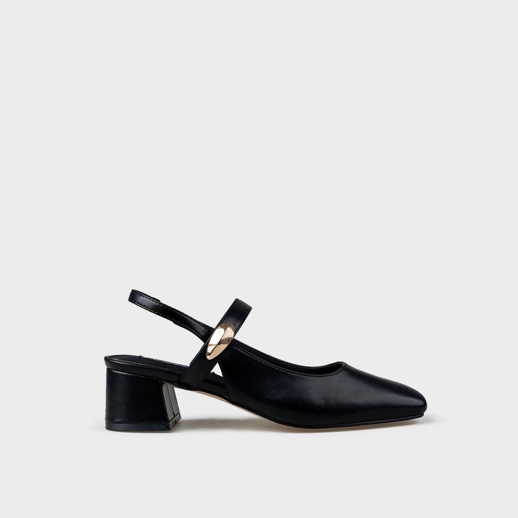 Giày nữ cao gót bít mũi vuông ChristinA-Q GBV159H