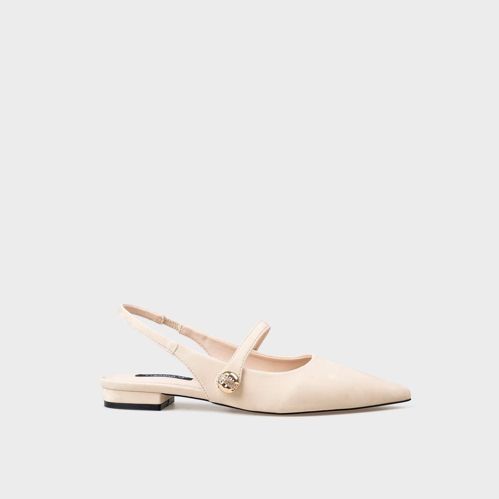 Giày Búp Bê Nữ Mũi Nhọn ChristinA-Q GBB214I