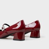 Giày Nữ Cao Gót Bít Mũi Vuông CHRISTINA-Q GBV164I