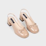 Giày Nữ Cao Gót Bít Mũi Vuông CHRISTINA-Q GBV176I