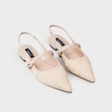 Giày Búp Bê Nữ Mũi Nhọn ChristinA-Q GBB214I