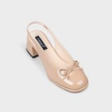 Giày Nữ Cao Gót Bít Mũi Vuông CHRISTINA-Q GBV176I