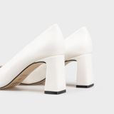 Giày Nữ Cao Gót Bít Mũi Vuông CHRISTINA-Q GBV152H