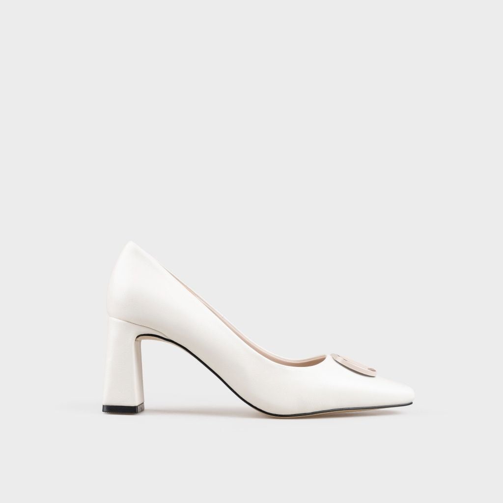 Giày Nữ Cao Gót Bít Mũi Vuông CHRISTINA-Q GBV152H