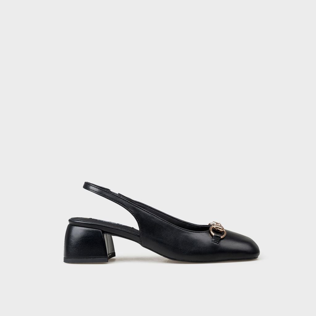 Giày Nữ Cao Gót Bít Mũi Vuông CHRISTINA-Q GBV187I