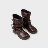 Bốt Bé Gái Mũi Tròn CHRISTINA-Q BTE091I