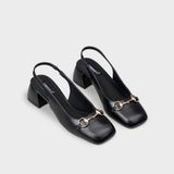 Giày Nữ Cao Gót Bít Mũi Vuông CHRISTINA-Q GBV187I