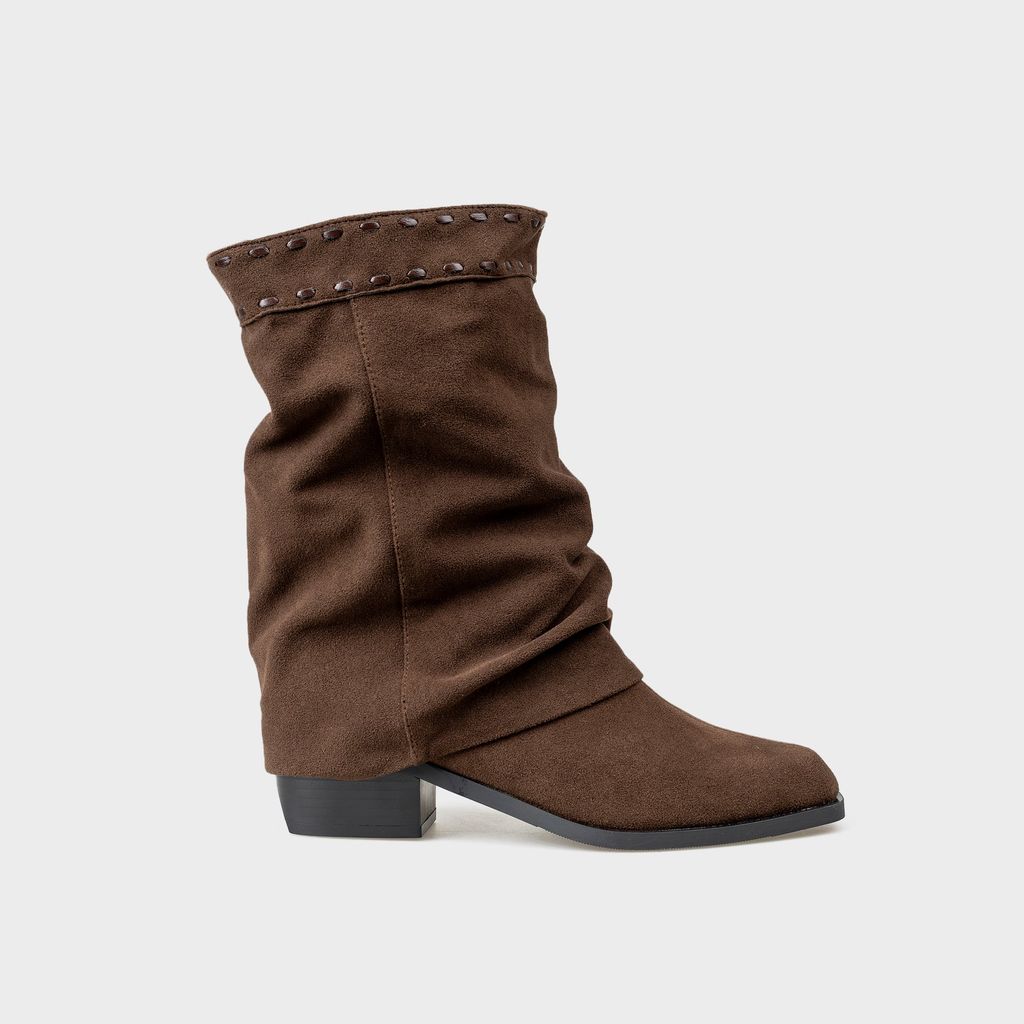 Giày Boots Nữ Mũi Vuông CHRISTINA-Q BOV033I