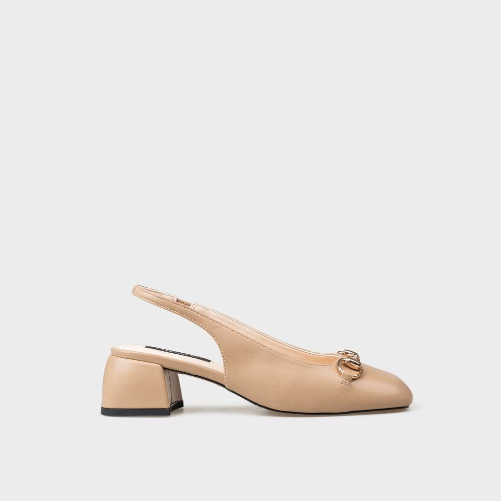 Giày Nữ Cao Gót Bít Mũi Vuông CHRISTINA-Q GBV187I