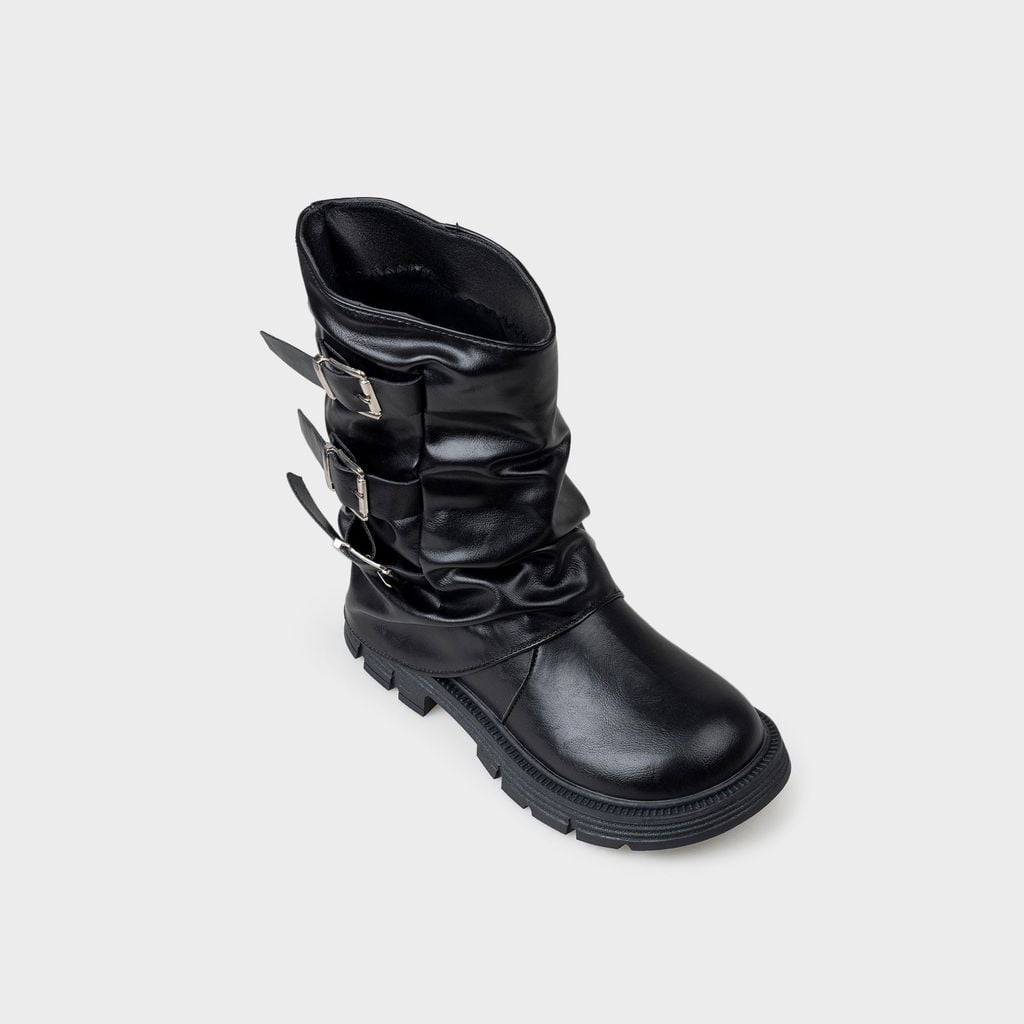 Bốt Bé Gái Mũi Tròn CHRISTINA-Q BTE091I