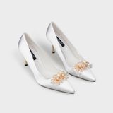 Giày Nữ Cao Gót Bít Mũi Nhọn CHRISTINA-Q GBN465H