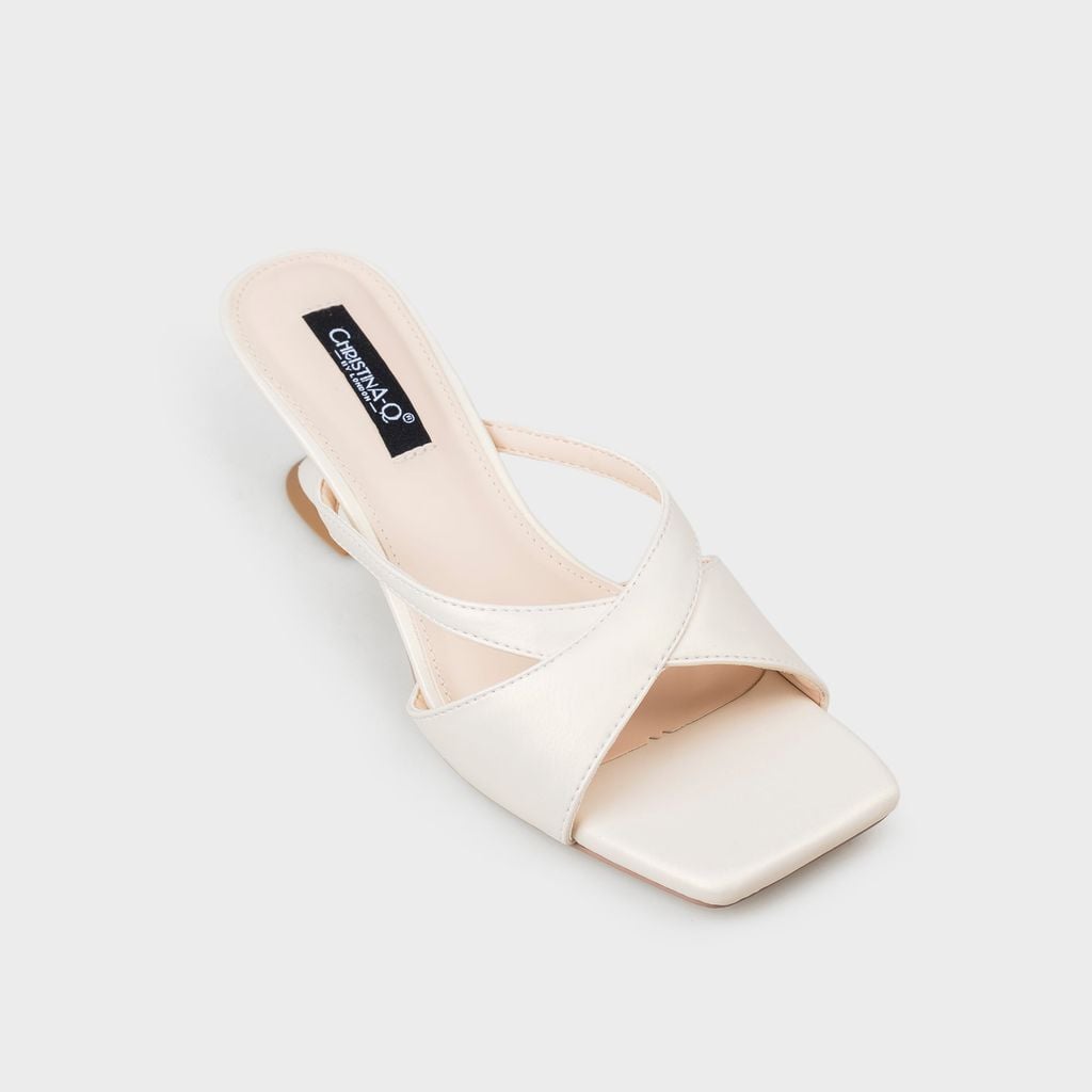 Guốc Nữ Gót Trụ CHRISTINA-Q GUN121K