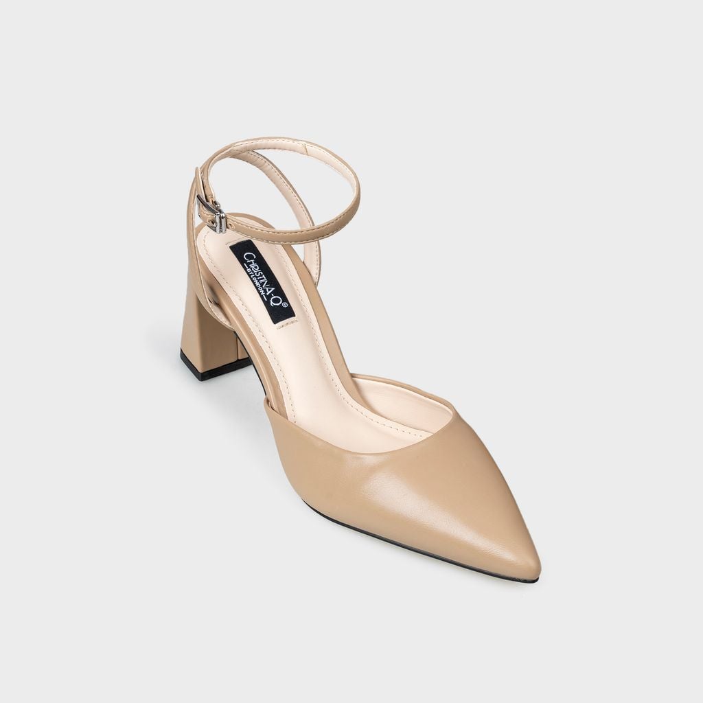 Giày Nữ Cao Gót Bít Mũi Nhọn CHRISTINA-Q GBN434H