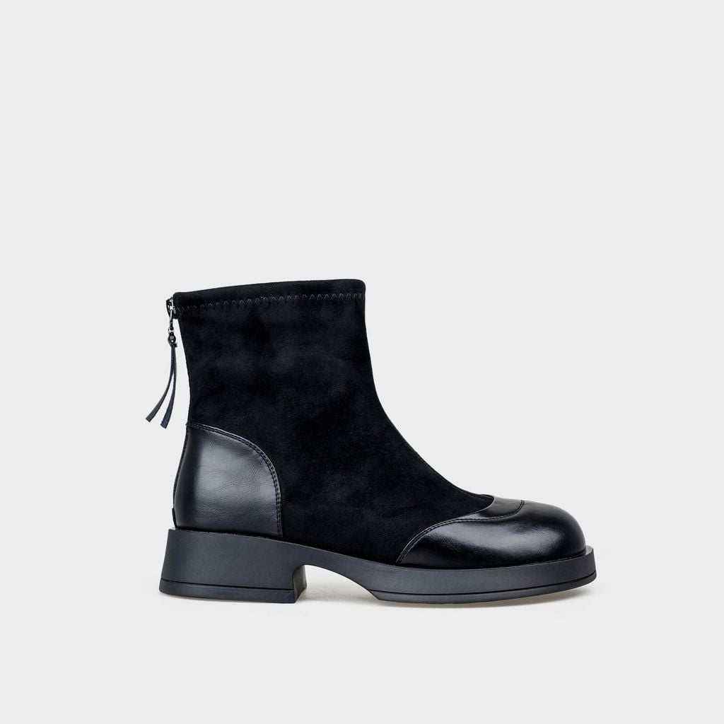 Giày Boots Nữ Mũi Vuông CHRISTINA-Q BOV038H