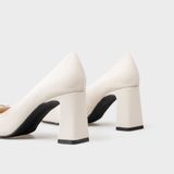 Giày Nữ Cao Gót Bít Mũi Vuông CHRISTINA-Q GBV146H