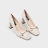 Giày Nữ Cao Gót Bít Mũi Vuông CHRISTINA-Q GBV146H