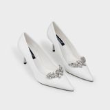 Giày Nữ Cao Gót Bít Mũi Nhọn CHRISTINA-Q GBN454H