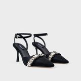 Giày Nữ Cao Gót Bít Mũi Nhọn CHRISTINA-Q GBN459I