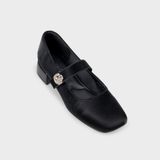 Giày Nữ Cao Gót Bít Mũi Vuông CHRISTINA-Q GBV166I