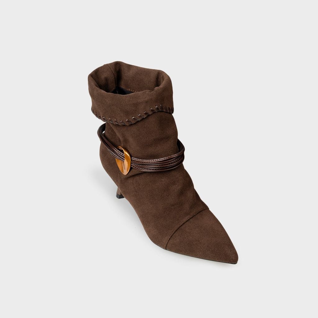 Giày Boots Nữ Cao Cổ Mũi Nhọn CHRISTINA-Q BON012I