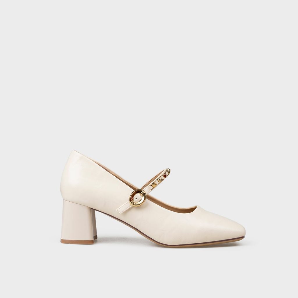 Giày Nữ Cao Gót Bít Mũi Vuông CHRISTINA-Q GBV190I