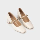 Giày Nữ Cao Gót Bít Mũi Vuông CHRISTINA-Q GBV190I