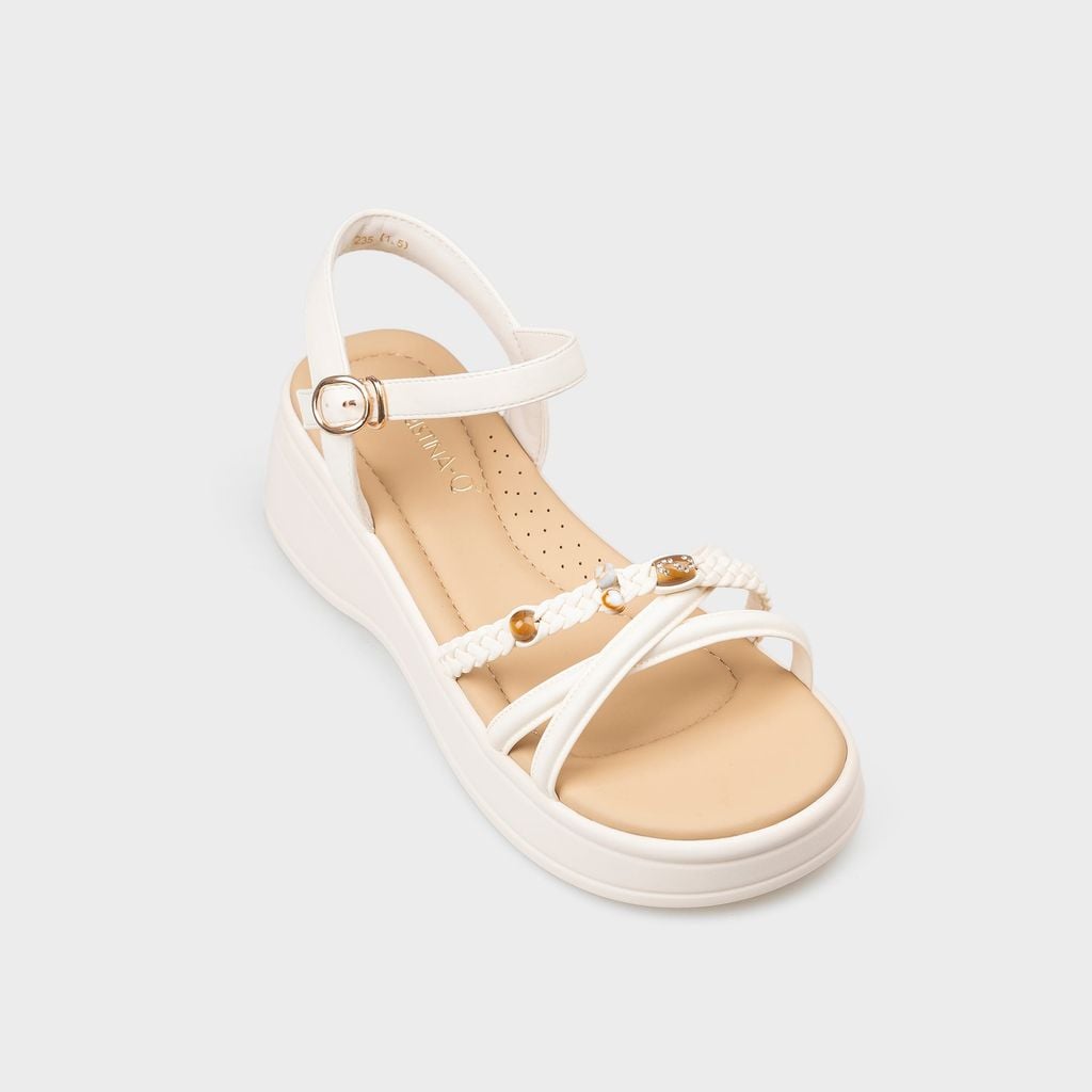 Giày Sandals Nữ Đế Xuồng CHRISTINA-Q XDX164K