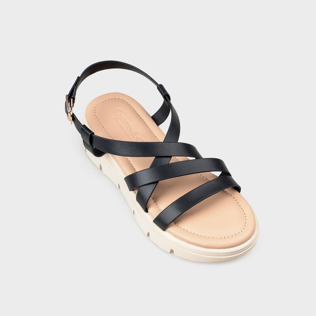 Giày Sandals Nữ Đế Xuồng CHRISTINA-Q XDX168I