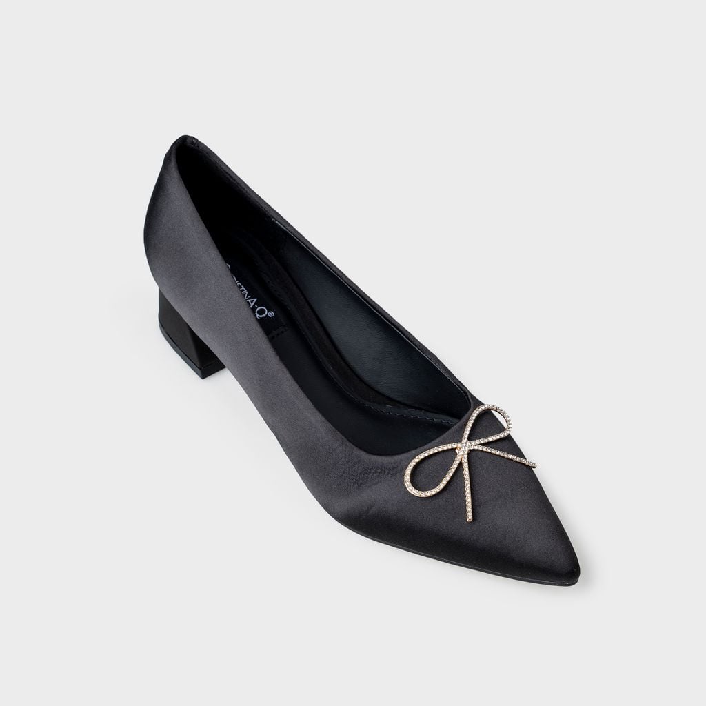 Giày Nữ Cao Gót Bít Mũi Nhọn CHRISTINA-Q GBN425H