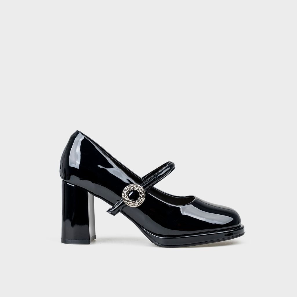 Giày Nữ Cao Gót Bít Mũi Vuông CHRISTINA-Q GBV168I