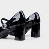 Giày Nữ Cao Gót Bít Mũi Vuông CHRISTINA-Q GBV168H