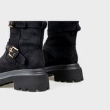 Giày Boots Nữ Mũi Tròn CHRISTINA-Q BOT129I