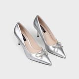 Giày Nữ Cao Gót Bít Mũi Nhọn CHRISTINA-Q GBN455H