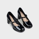 Giày Nữ Cao Gót Bít Mũi Vuông CHRISTINA-Q GBV168H