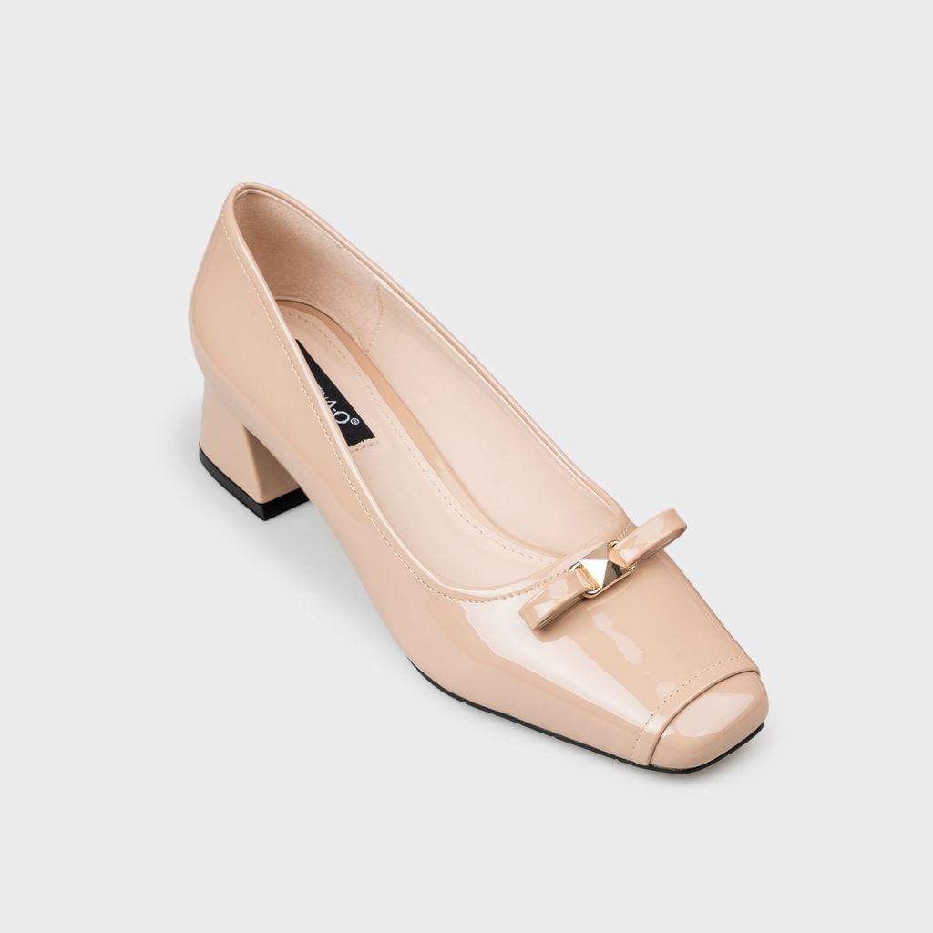 Giày Nữ Cao Gót Bít Mũi Vuông CHRISTINA-Q GBV161I