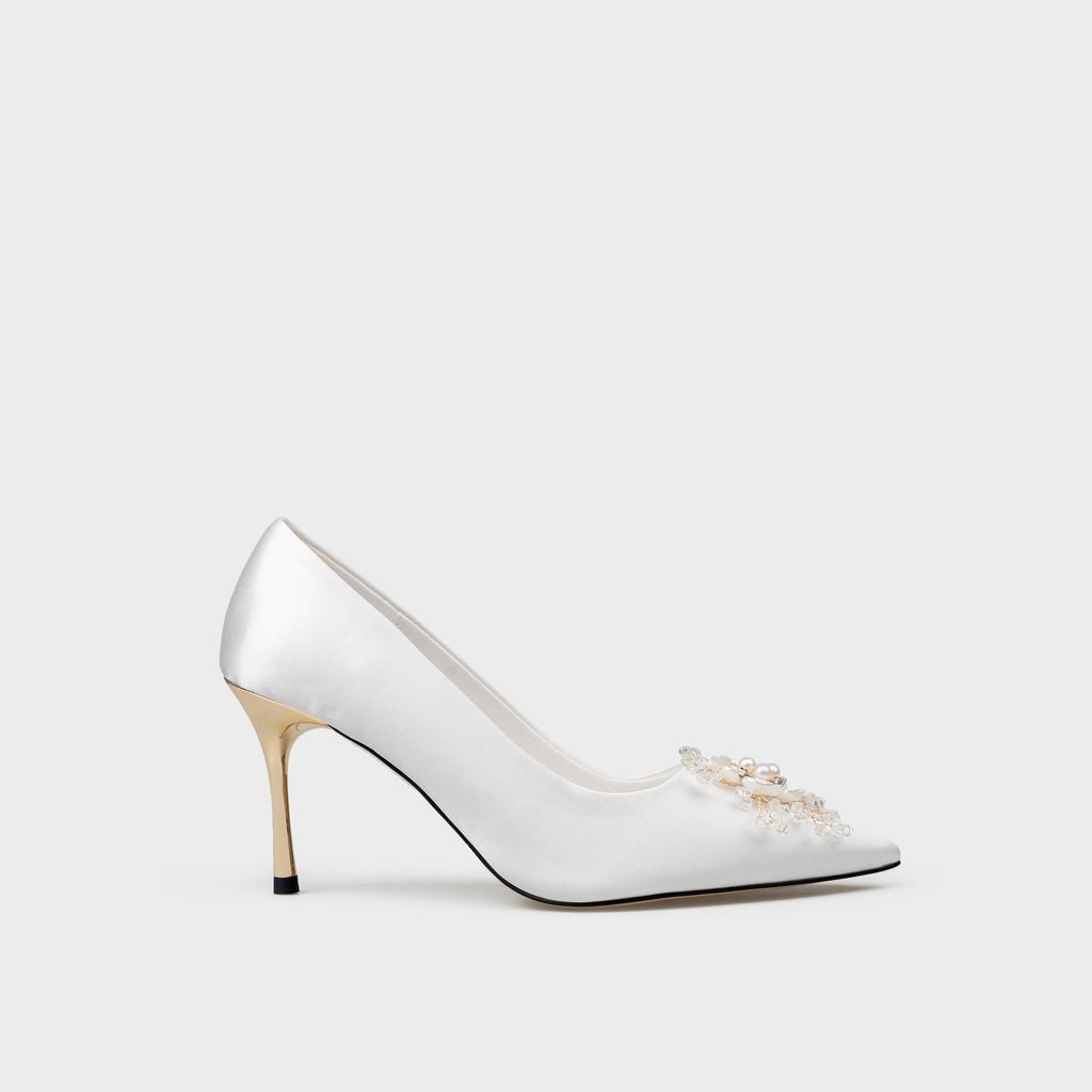 Giày Nữ Cao Gót Bít Mũi Nhọn CHRISTINA-Q GBN464H