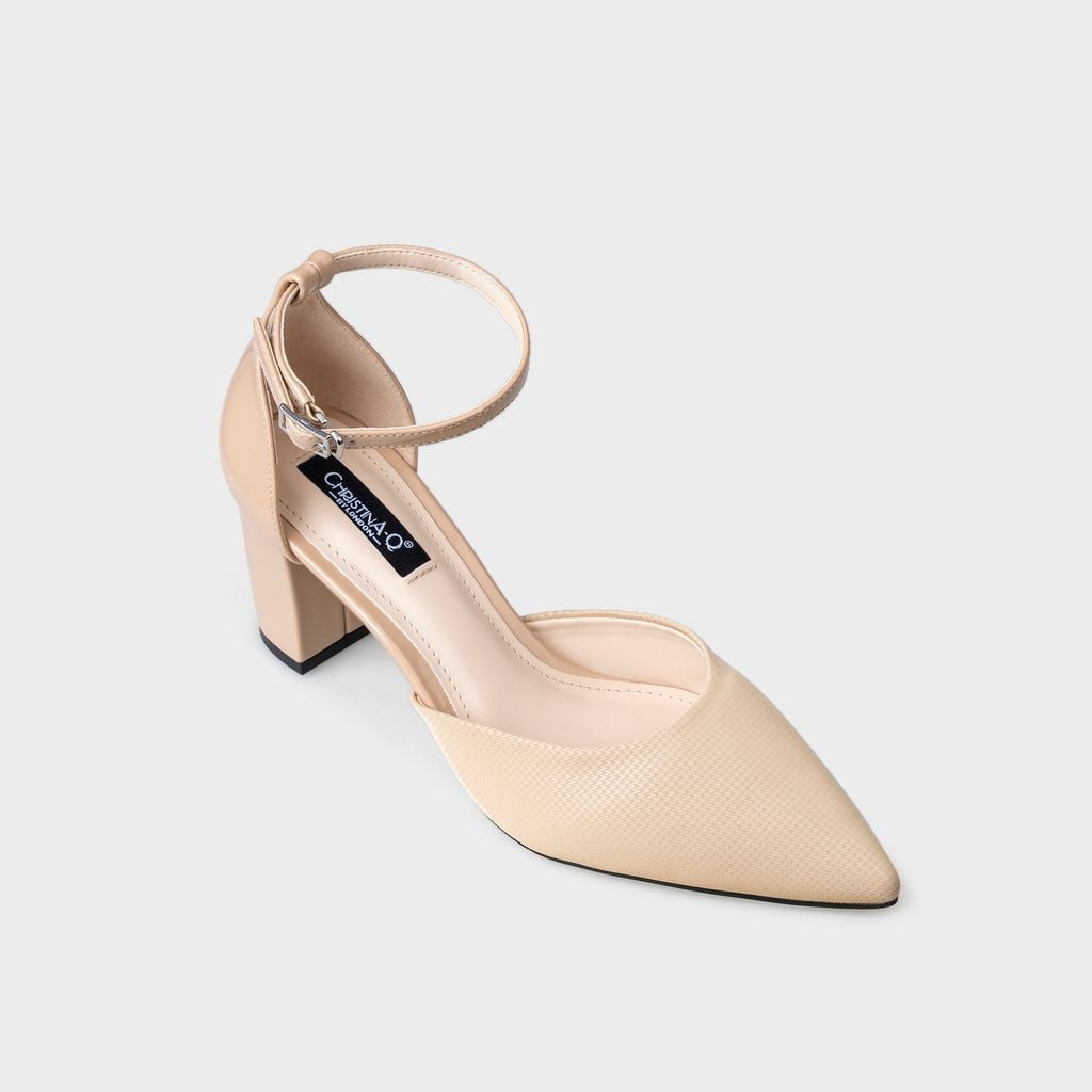 Giày Nữ Cao Gót Bít Mũi Nhọn CHRISTINA-Q GBN436H