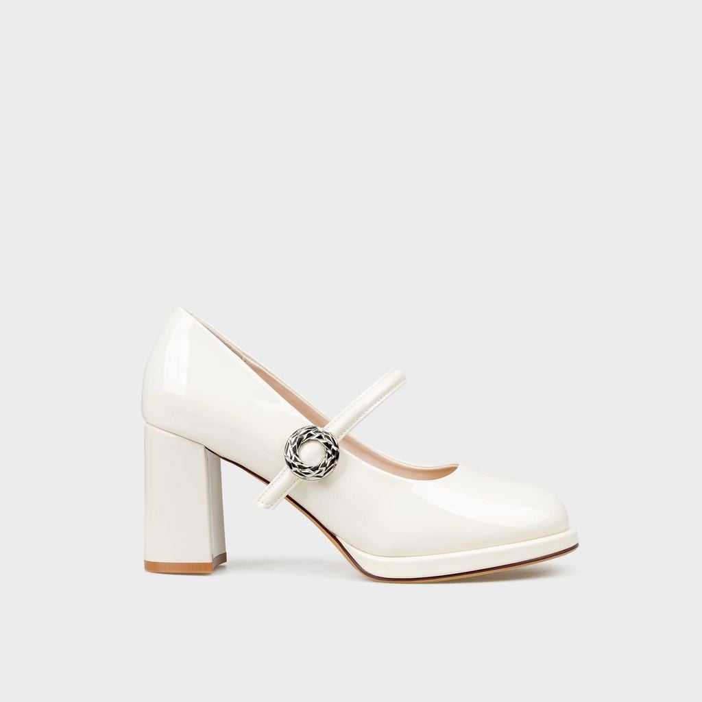 Giày Nữ Cao Gót Bít Mũi Vuông CHRISTINA-Q GBV168H