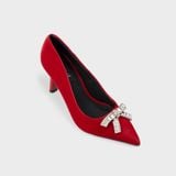 Giày Nữ Cao Gót Bít Mũi Nhọn CHRISTINA-Q GBN461I