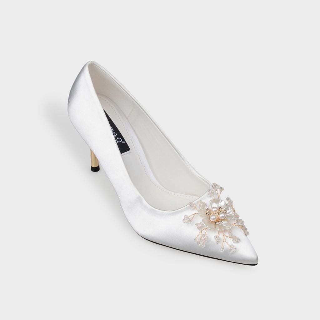 Giày Nữ Cao Gót Bít Mũi Nhọn CHRISTINA-Q GBN464H