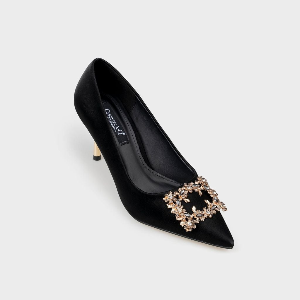 Giày Nữ Cao Gót Bít Mũi Nhọn CHRISTINA-Q GBN467I