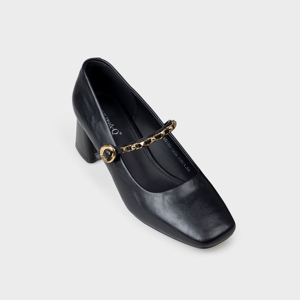 Giày Nữ Cao Gót Bít Mũi Vuông CHRISTINA-Q GBV190I