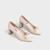 Giày Nữ Cao Gót Bít Mũi Vuông CHRISTINA-Q GBV146H