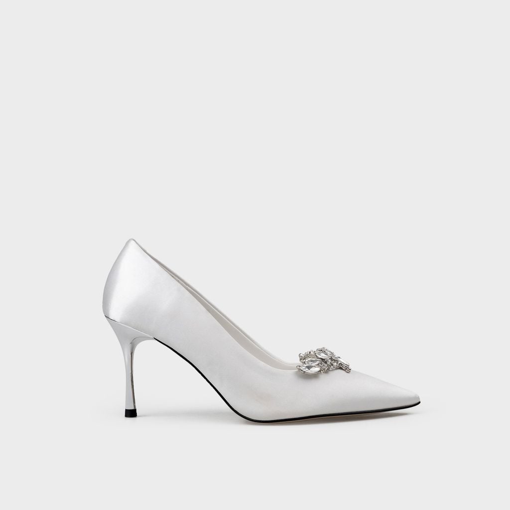 Giày Nữ Cao Gót Bít Mũi Nhọn CHRISTINA-Q GBN454H