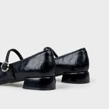 Giày Nữ Cao Gót Bít Mũi Vuông CHRISTINA-Q GBV169I